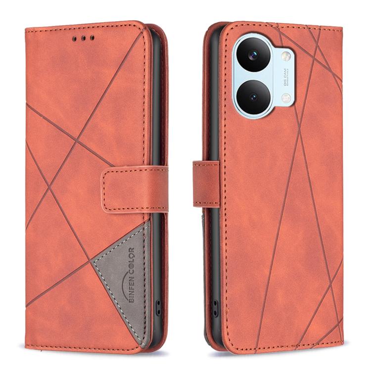Magnetic Buckle Rhombus Texture Leather Phone Case, For Redmi K90 Max 5G, For Redmi A7 Pro 171mm / Poco C85x 5G, For Redmi 15a 5G, For Redmi Tubo 5 Max / Poco X8 Pro Max, For Redmi Tubo 5 / Poco X8 Pro 5G, For Redmi Note 15 5G Global 164mm             ...