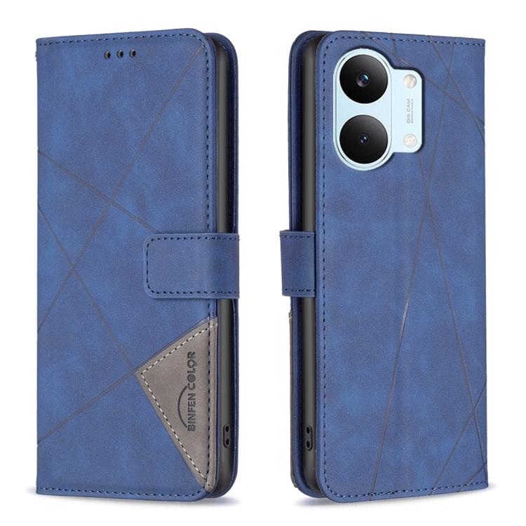 Magnetic Buckle Rhombus Texture Leather Phone Case, For Redmi A7 Pro 171mm / Poco C85x 5G, For Redmi 15a 5G, For Redmi Tubo 5 Max / Poco X8 Pro Max, For Redmi Tubo 5 / Poco X8 Pro 5G, For Redmi Note 15 5G Global 164mm, For Redmi K90 Pro Max/Poco F8 Ult...