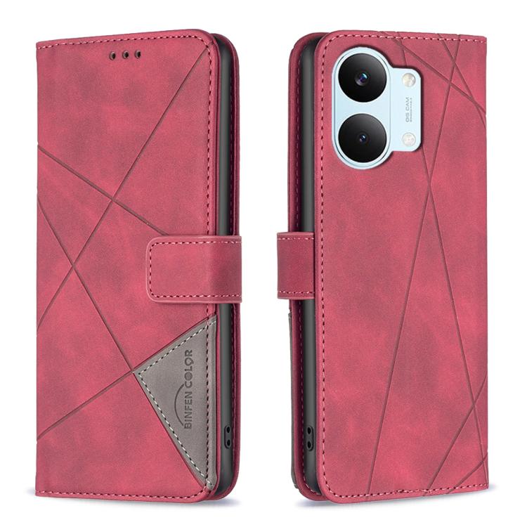 Magnetic Buckle Rhombus Texture Leather Phone Case, For Redmi K90 Max 5G, For Redmi A7 Pro 171mm / Poco C85x 5G, For Redmi 15a 5G, For Redmi Tubo 5 Max / Poco X8 Pro Max, For Redmi Tubo 5 / Poco X8 Pro 5G, For Redmi Note 15 5G Global 164mm             ...