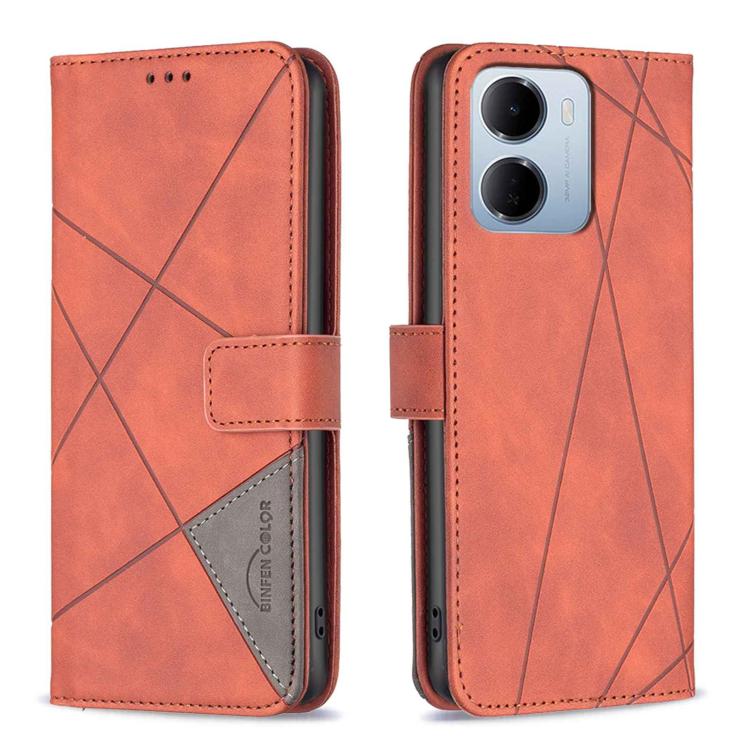 Magnetic Buckle Rhombus Texture Leather Phone Case, For Redmi A7 Pro 171mm / Poco C85x 5G, For Redmi 15a 5G, For Redmi Tubo 5 Max / Poco X8 Pro Max, For Redmi Tubo 5 / Poco X8 Pro 5G, For Redmi Note 15 5G Global 164mm, For Redmi K90 Pro Max/Poco F8 Ult...