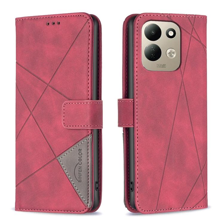 Magnetic Buckle Rhombus Texture Leather Phone Case, For Redmi Note 17 Pro 5G Global 163mm, For Redmi Note 17 Pro+ 5G Global 163mm, For Redmi 17 4G / 5G Global 170mm, For Redmi Note 17 4G Global 171mm, For Redmi K90 Max 5G                               ...