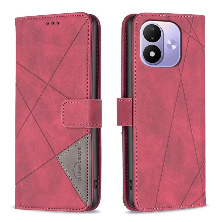 Magnetic Buckle Rhombus Texture Leather Phone Case, For Redmi Note 17 Pro 5G Global 163mm, For Redmi Note 17 Pro+ 5G Global 163mm, For Redmi 17 4G / 5G Global 170mm, For Redmi Note 17 4G Global 171mm, For Redmi K90 Max 5G                               ...