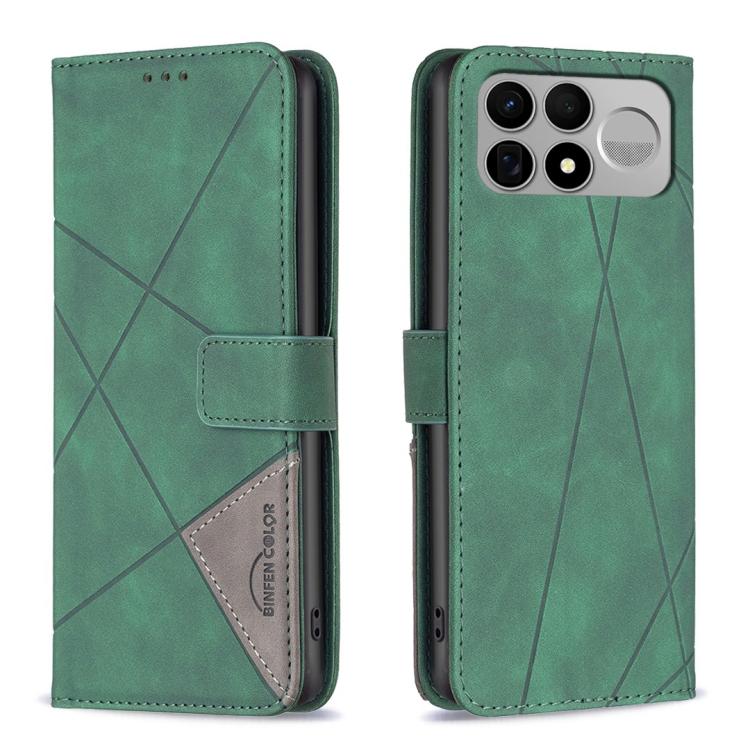Magnetic Buckle Rhombus Texture Leather Phone Case, For Redmi Note 17 4G Global 169.7mm, For Redmi 15C 5G/4G Global 171/Poco C85 4G, For Redmi Note 17 Pro+ 5G Global 163.4mm, For Redmi Note 17 Pro 5G Global 163.5mm, For Redmi K100 Pro Max 5G           ...