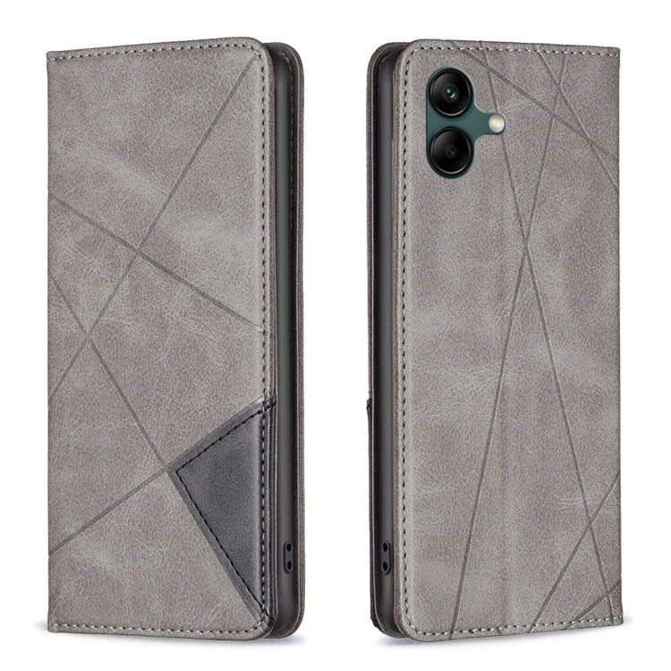 Rhombus Texture Magnetic Leather Phone Case, For Samsung Galaxy A37 5G, For Samsung Galaxy A27 5G, For Samsung Galaxy A56 5G, For Samsung Galaxy A26 5G, For Samsung Galaxy A36, For Samsung Galaxy A16 5G, For Samsung Galaxy A06