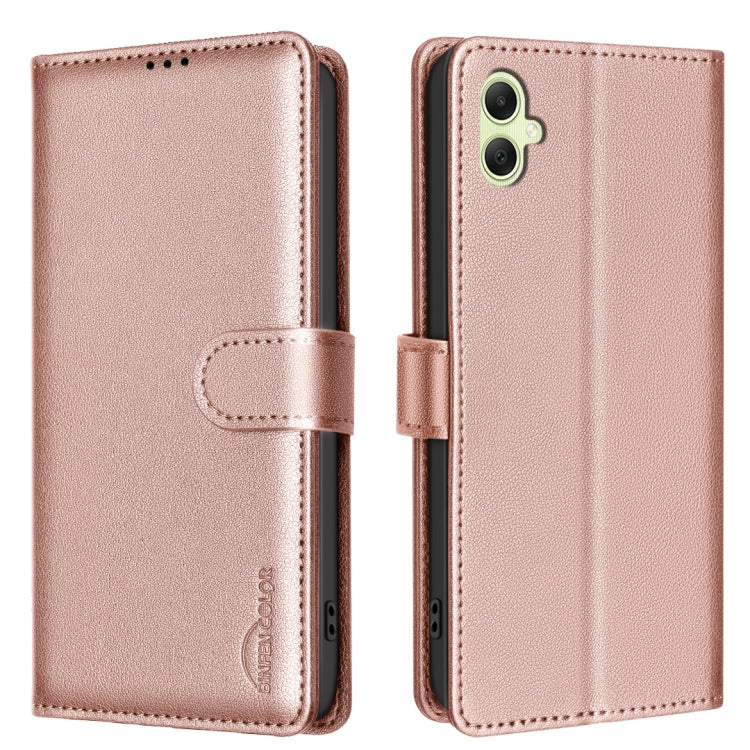 Litchi Texture RFID Anti-theft Leather Phone Case, For Samsung Galaxy A37 5G, For Samsung Galaxy A27 5G, For Samsung Galaxy A56 5G, For Samsung Galaxy A26 5G, For Samsung Galaxy A36, For Samsung Galaxy A16 5G, For Samsung Galaxy A06