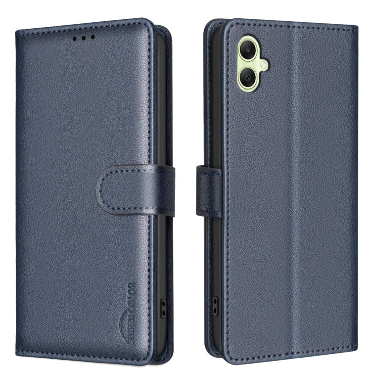 Litchi Texture RFID Anti-theft Leather Phone Case, For Samsung Galaxy A37 5G, For Samsung Galaxy A27 5G, For Samsung Galaxy A56 5G, For Samsung Galaxy A26 5G, For Samsung Galaxy A36, For Samsung Galaxy A16 5G, For Samsung Galaxy A06