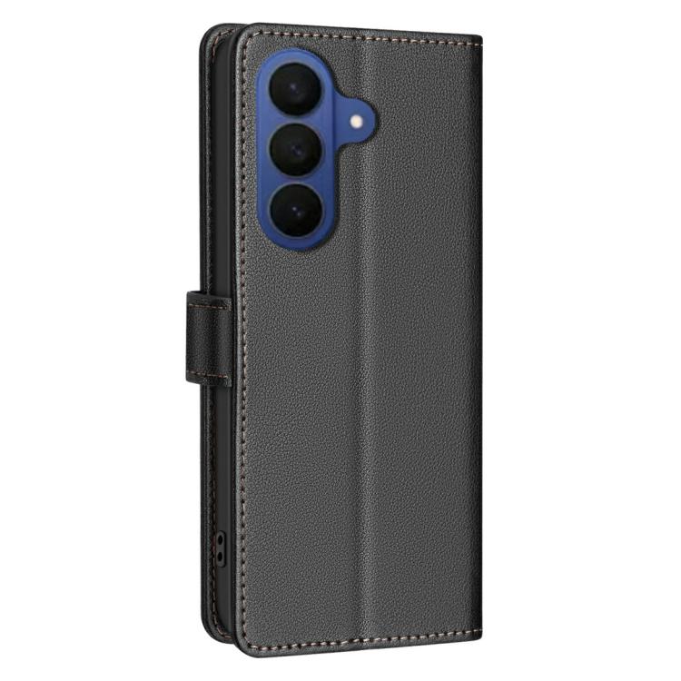Litchi Texture RFID Anti-theft Leather Phone Case, For Samsung Galaxy A37 5G, For Samsung Galaxy A27 5G, For Samsung Galaxy A56 5G, For Samsung Galaxy A26 5G, For Samsung Galaxy A36, For Samsung Galaxy A16 5G, For Samsung Galaxy A06