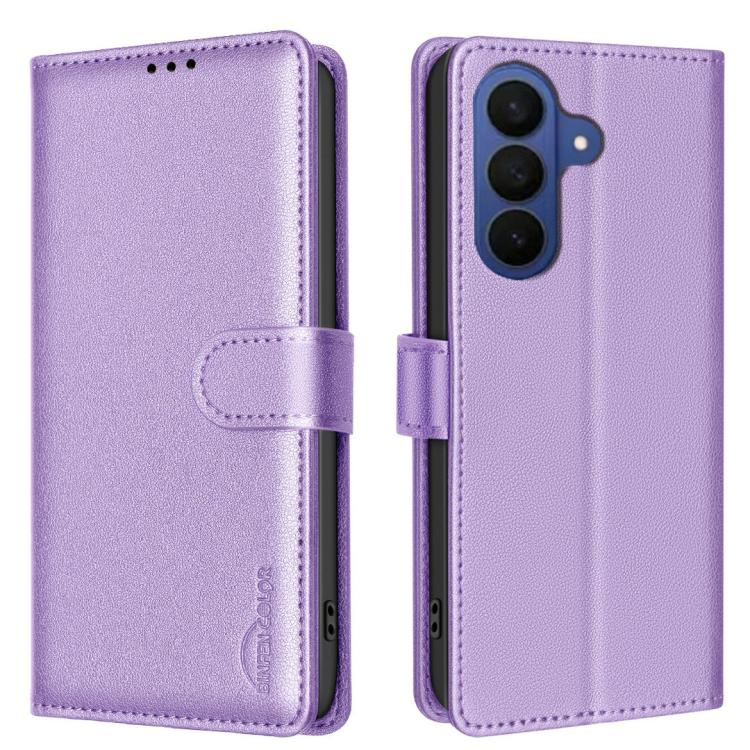 Litchi Texture RFID Anti-theft Leather Phone Case, For Samsung Galaxy A37 5G, For Samsung Galaxy A27 5G, For Samsung Galaxy A56 5G, For Samsung Galaxy A26 5G, For Samsung Galaxy A36, For Samsung Galaxy A16 5G, For Samsung Galaxy A06