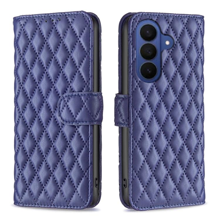 Diamond Lattice Wallet Flip Leather Phone Case, For Samsung Galaxy A57 5G, For Samsung Galaxy A37 5G, For Samsung Galaxy A27 5G, For Samsung Galaxy A56 5G, For Samsung Galaxy A36, For Samsung Galaxy A16 5G, For Samsung Galaxy A06