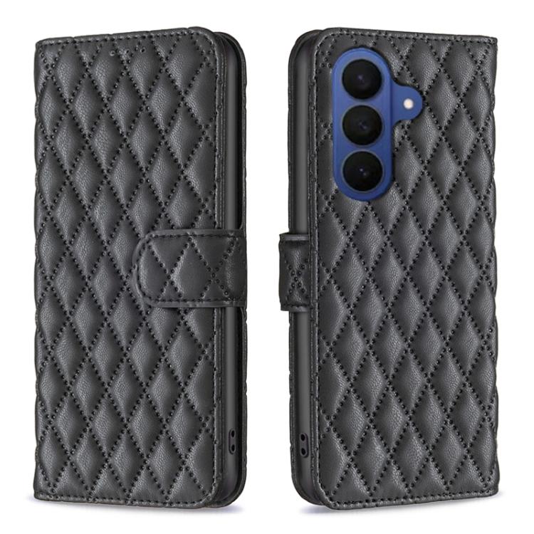 Diamond Lattice Wallet Flip Leather Phone Case, For Samsung Galaxy A57 5G, For Samsung Galaxy A37 5G, For Samsung Galaxy A27 5G, For Samsung Galaxy A56 5G, For Samsung Galaxy A36, For Samsung Galaxy A16 5G, For Samsung Galaxy A06