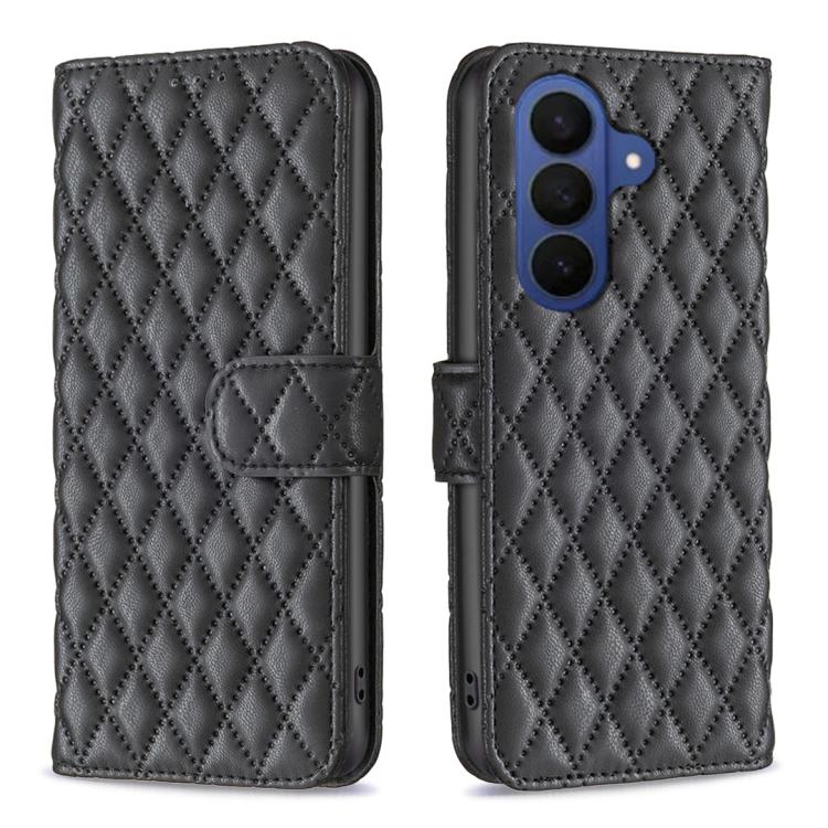Diamond Lattice Wallet Flip Leather Phone Case, For Samsung Galaxy A57 5G, For Samsung Galaxy A37 5G, For Samsung Galaxy A27 5G, For Samsung Galaxy A56 5G, For Samsung Galaxy A36, For Samsung Galaxy A16 5G, For Samsung Galaxy A06
