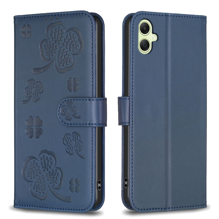 Four-leaf Embossed Leather Phone Case, For Samsung Galaxy A56 5G, For Samsung Galaxy A36, For Samsung Galaxy A16 5G, For Samsung Galaxy A06