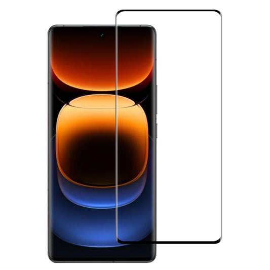Edge Glue 9H HD 3D Curved Edge Tempered Glass Film, For vivo iQOO 13, For vivo V40 Pro / T3 Ultra, For vivo T3 Pro 5G / iQOO Z9s / Z9s Pro