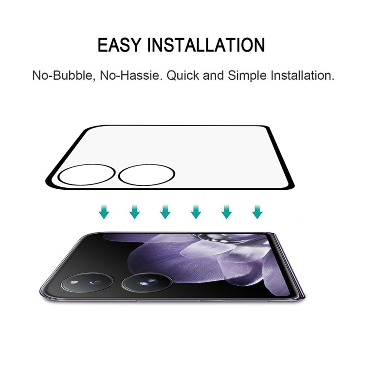 Folding Screen Edge Glue Full Cover Screen Protector, For Xiaomi Mix Flip