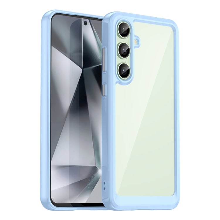 Colorful Series Acrylic Hybrid TPU Phone Case, For Samsung Galaxy S24 FE 5G