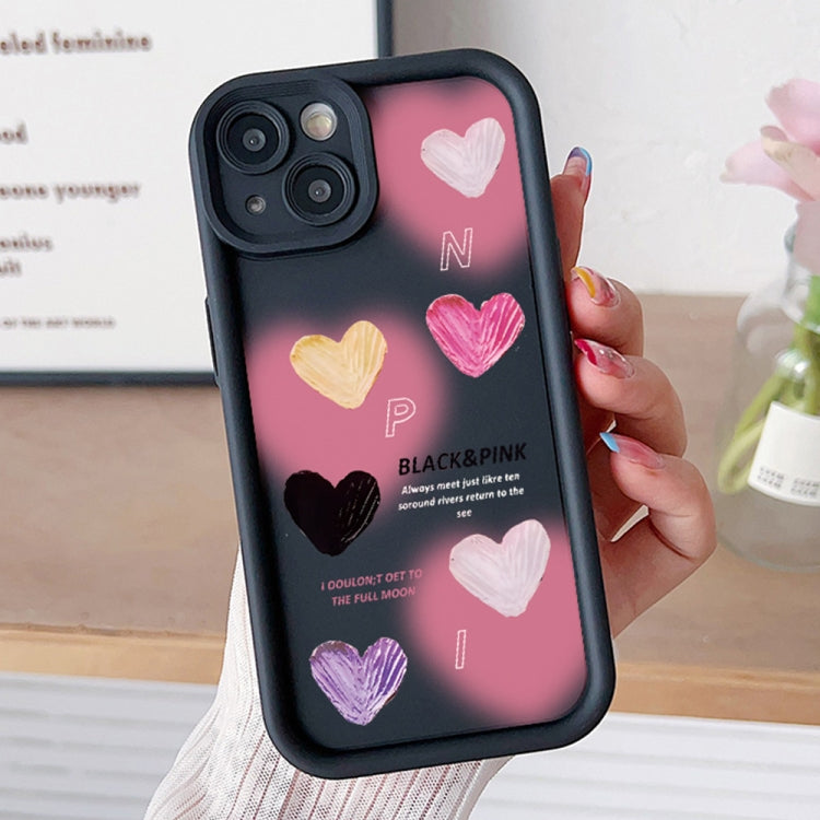 Diamond Sand TPU Full Coverage Phone Case, For iPhone 15 Pro Max, For iPhone 15 Pro, For iPhone 15 Plus, For iPhone 15