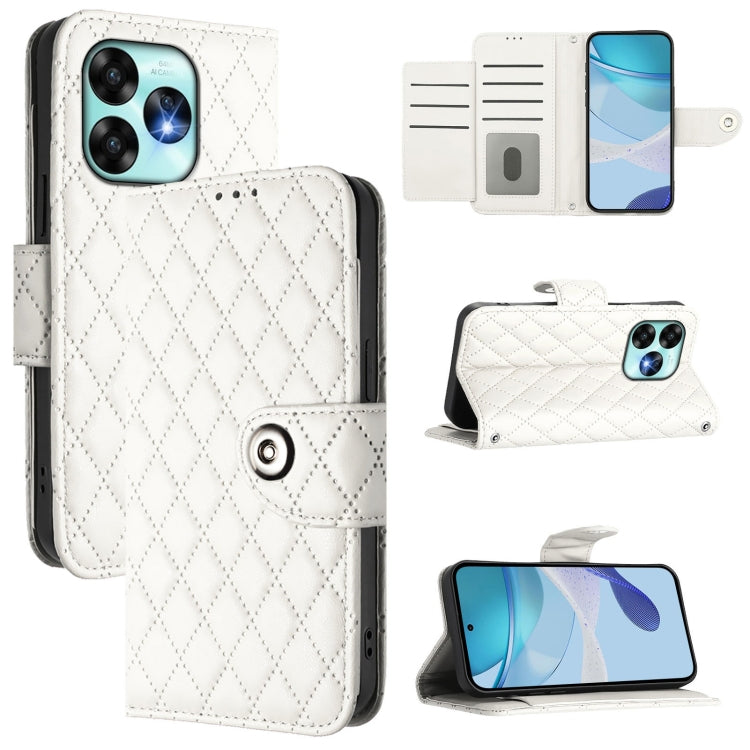 Rhombic Texture Flip Leather Phone Case with Lanyard, For Umidigi G100X 4G / 5G, For Umidigi G100 Pro, For UMIDIGI Note 100, For UMIDIGI A15 / A15C / A15T, For UMIDIGI Bison X20, For UMIDIGI Power 7 / Power 7S, For UMIDIGI Power 7 Max