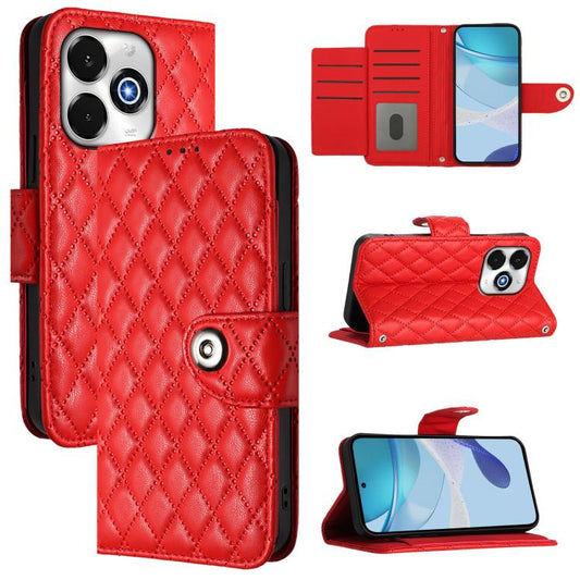 Rhombic Texture Flip Leather Phone Case with Lanyard, For Umidigi G100X 4G / 5G, For Umidigi G100 Pro, For UMIDIGI Note 100, For UMIDIGI A15 / A15C / A15T, For UMIDIGI Bison X20, For UMIDIGI Power 7 / Power 7S, For UMIDIGI Power 7 Max