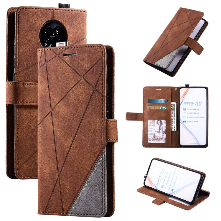 Skin Feel Splicing Horizontal Flip Leather Case with Holder & Card Slots & Wallet & Photo Frame, For Xiaomi Redmi K30 Pro, For Xiaomi Redmi Note 7 / Note 7 Pro, For Xiaomi Mi 9T Pro / Redmi K20 Pro, For Xiaomi Mi 10 5G / Mi 10 Pro 5G                   ...