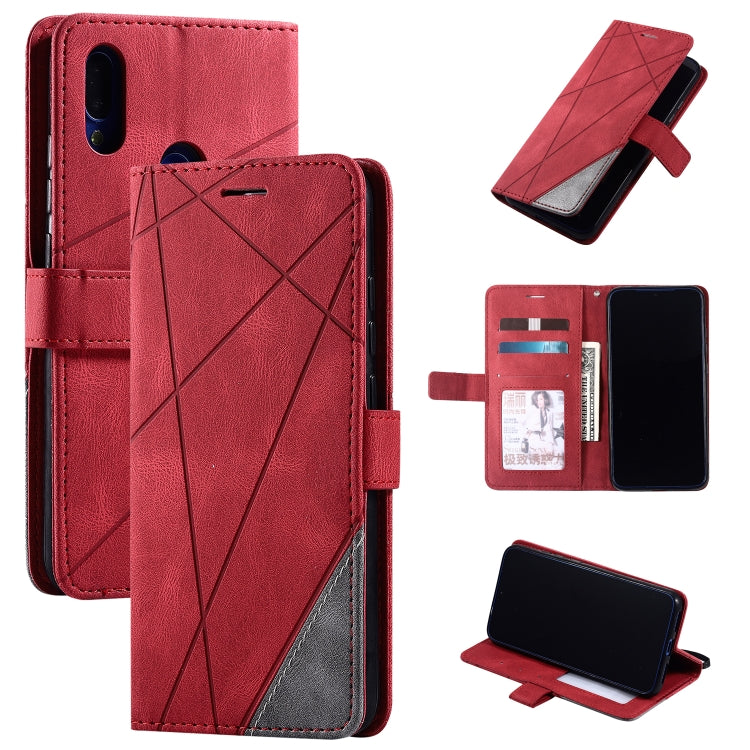 Skin Feel Splicing Horizontal Flip Leather Case with Holder & Card Slots & Wallet & Photo Frame, For Xiaomi Redmi K30 Pro, For Xiaomi Redmi Note 7 / Note 7 Pro, For Xiaomi Mi 9T Pro / Redmi K20 Pro, For Xiaomi Mi 10 5G / Mi 10 Pro 5G                   ...