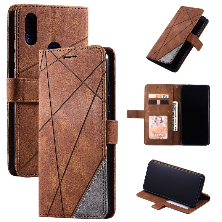 Skin Feel Splicing Horizontal Flip Leather Case with Holder & Card Slots & Wallet & Photo Frame, For Xiaomi Redmi K30 Pro, For Xiaomi Redmi Note 7 / Note 7 Pro, For Xiaomi Mi 9T Pro / Redmi K20 Pro, For Xiaomi Mi 10 5G / Mi 10 Pro 5G                   ...