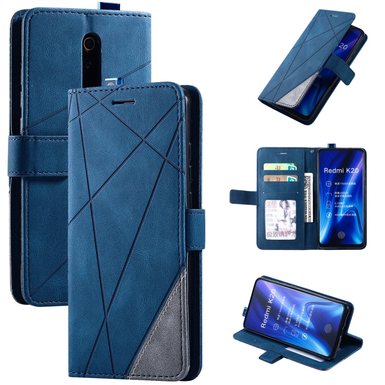 Skin Feel Splicing Horizontal Flip Leather Case with Holder & Card Slots & Wallet & Photo Frame, For Xiaomi Redmi K30 Pro, For Xiaomi Redmi Note 7 / Note 7 Pro, For Xiaomi Mi 9T Pro / Redmi K20 Pro, For Xiaomi Mi 10 5G / Mi 10 Pro 5G                   ...