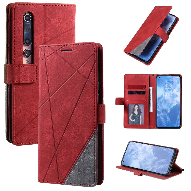 Skin Feel Splicing Horizontal Flip Leather Case with Holder & Card Slots & Wallet & Photo Frame, For Xiaomi Redmi K30 Pro, For Xiaomi Redmi Note 7 / Note 7 Pro, For Xiaomi Mi 9T Pro / Redmi K20 Pro, For Xiaomi Mi 10 5G / Mi 10 Pro 5G                   ...