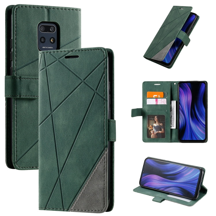 Skin Feel Splicing Horizontal Flip Leather Case with Holder & Card Slots & Wallet & Photo Frame, For Xiaomi Redmi K30 Pro, For Xiaomi Redmi Note 7 / Note 7 Pro, For Xiaomi Mi 9T Pro / Redmi K20 Pro, For Xiaomi Mi 10 5G / Mi 10 Pro 5G                   ...