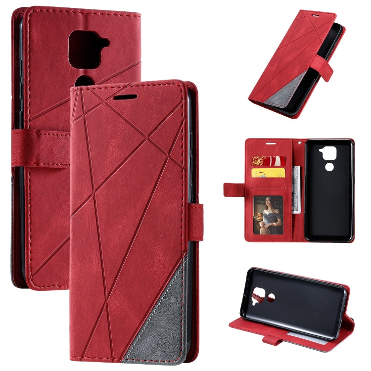 Skin Feel Splicing Horizontal Flip Leather Case with Holder & Card Slots & Wallet & Photo Frame, For Xiaomi Redmi K30 Pro, For Xiaomi Redmi Note 7 / Note 7 Pro, For Xiaomi Mi 9T Pro / Redmi K20 Pro, For Xiaomi Mi 10 5G / Mi 10 Pro 5G                   ...