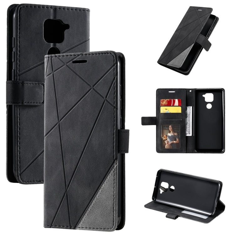 Skin Feel Splicing Horizontal Flip Leather Case with Holder & Card Slots & Wallet & Photo Frame, For Xiaomi Redmi K30 Pro, For Xiaomi Redmi Note 7 / Note 7 Pro, For Xiaomi Mi 9T Pro / Redmi K20 Pro, For Xiaomi Mi 10 5G / Mi 10 Pro 5G                   ...