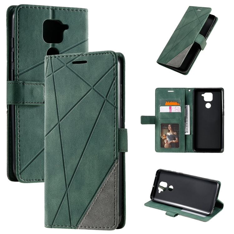 Skin Feel Splicing Horizontal Flip Leather Case with Holder & Card Slots & Wallet & Photo Frame, For Xiaomi Redmi K30 Pro, For Xiaomi Redmi Note 7 / Note 7 Pro, For Xiaomi Mi 9T Pro / Redmi K20 Pro, For Xiaomi Mi 10 5G / Mi 10 Pro 5G                   ...