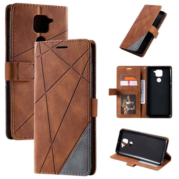 Skin Feel Splicing Horizontal Flip Leather Case with Holder & Card Slots & Wallet & Photo Frame, For Xiaomi Redmi K30 Pro, For Xiaomi Redmi Note 7 / Note 7 Pro, For Xiaomi Mi 9T Pro / Redmi K20 Pro, For Xiaomi Mi 10 5G / Mi 10 Pro 5G                   ...