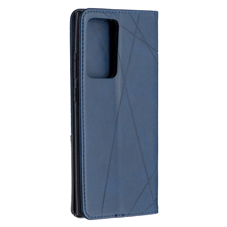Rhombus Texture Horizontal Flip Magnetic Leather Case with Holder & Card Slots & Wallet, For Samsung Galaxy Note 20 Ultra, For Samsung Galaxy Note 20
