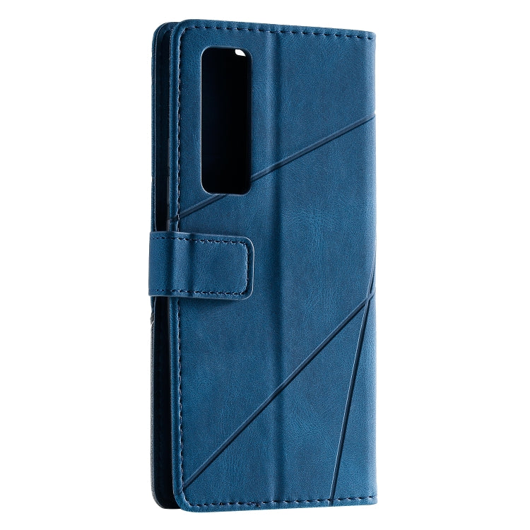 Skin Feel Splicing Horizontal Flip Leather Case with Holder & Card Slots & Wallet & Photo Frame, For Huawei nova 7 Pro 5G