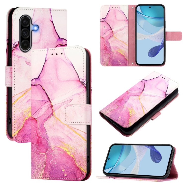 PT003 Marble Pattern Flip Leather Phone Case, For Samsung Galaxy A06 4G / 5G, For Samsung Galaxy A56 5G, For Samsung Galaxy A26 5G, For Samsung Galaxy A16 5G