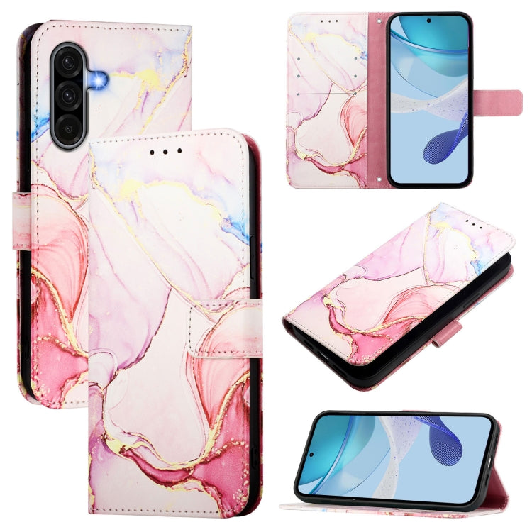 PT003 Marble Pattern Flip Leather Phone Case, For Samsung Galaxy A06 4G / 5G, For Samsung Galaxy A56 5G, For Samsung Galaxy A26 5G, For Samsung Galaxy A16 5G