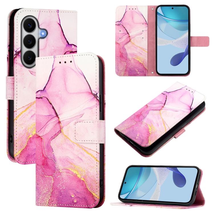 PT003 Marble Pattern Flip Leather Phone Case, For Samsung Galaxy A27 5G, For Samsung Galaxy A06 4G / 5G, For Samsung Galaxy A56 5G, For Samsung Galaxy A26 5G, For Samsung Galaxy A16 5G