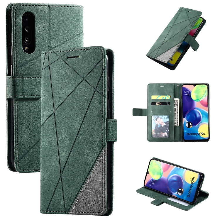 Skin Feel Splicing Horizontal Flip Leather Case with Holder & Card Slots & Wallet & Photo Frame, For Samsung Galaxy A20s, For Samsung Galaxy A70s, For Samsung Galaxy Note 8, For Samsung Galaxy A21s, For Samsung Galaxy Note20 Ultra                      ...