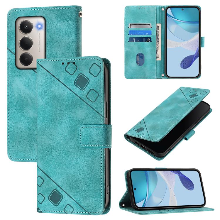 Skin-feel Embossed Leather Phone Case, For Redmi 15 5G Global / 15 4G SEA, For Redmi 15 5G / 4G EU 171mm, For Redmi Note 14 4G 164.84mm, For Redmi K80 5G / K80 Pro 5G, For Redmi Note 14 Pro 4G, For Redmi Note 14 4G 163.25mm, For Redmi Note 14 5G Global...