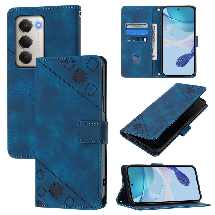 Skin-feel Embossed Leather Phone Case, For Redmi 15 5G Global / 15 4G SEA, For Redmi 15 5G / 4G EU 171mm, For Redmi Note 14 4G 164.84mm, For Redmi K80 5G / K80 Pro 5G, For Redmi Note 14 Pro 4G, For Redmi Note 14 4G 163.25mm, For Redmi Note 14 5G Global...