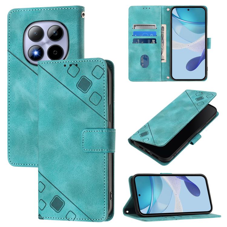 Skin-feel Embossed Leather Phone Case, For Redmi K90 Max 5G, For Redmi A7 Pro 5G 171mm / Poco C81, For Redmi 15a 5G Global, For Redmi A5 4G 171.7mm / Poco C71 4G, For Redmi Turbo 5 5G Global / Poco X8 Pro, For Redmi Note 15 Pro+ 5G Global 163.3mm      ...
