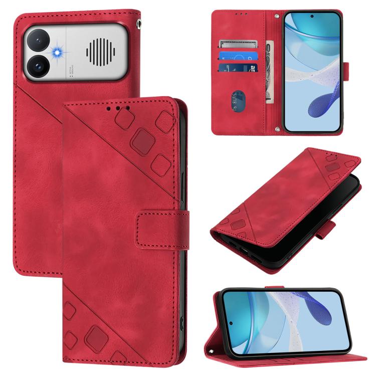 Skin-feel Embossed Leather Phone Case, For Redmi K90 Max 5G, For Redmi A7 Pro 5G 171mm / Poco C81, For Redmi 15a 5G Global, For Redmi A5 4G 171.7mm / Poco C71 4G, For Redmi Turbo 5 5G Global / Poco X8 Pro, For Redmi Note 15 Pro+ 5G Global 163.3mm      ...