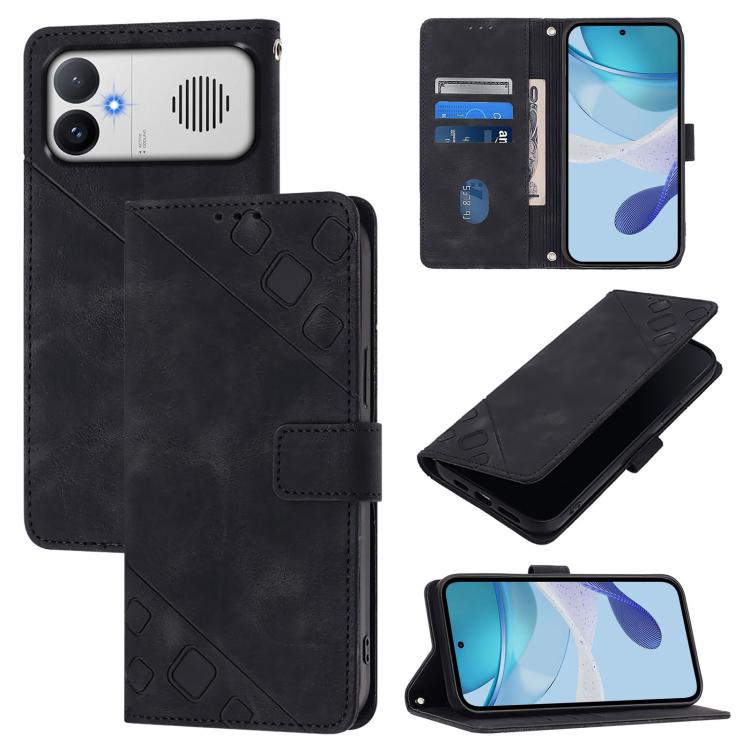 Skin-feel Embossed Leather Phone Case, For Redmi K90 Max 5G, For Redmi A7 Pro 5G 171mm / Poco C81, For Redmi 15a 5G Global, For Redmi A5 4G 171.7mm / Poco C71 4G, For Redmi Turbo 5 5G Global / Poco X8 Pro, For Redmi Note 15 Pro+ 5G Global 163.3mm      ...