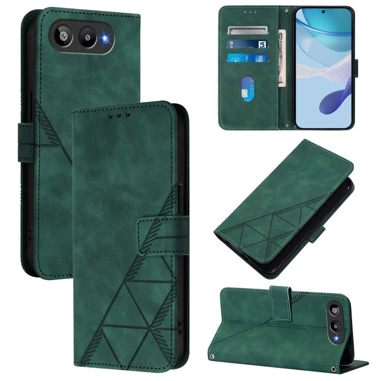 Crossbody 3D Embossed Flip Leather Phone Case, For BLU G95, For BLU Bold N4, For BLU View 5 Pro, For BLU View 5, For BLU View Speed 5G