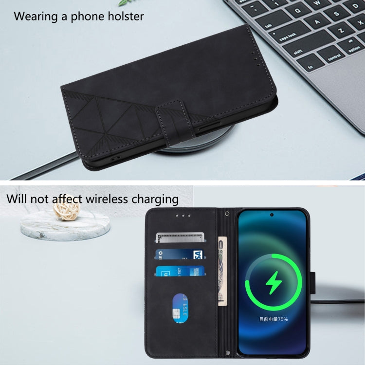 Crossbody 3D Embossed Flip Leather Phone Case, For Redmi K80 / K80 Pro, For Redmi Note 14 Pro 4G, For Redmi Note 14 4G 163.25mm, For Redmi K70 Ultra 5G Global, For Redmi 13 4G / Note 13R