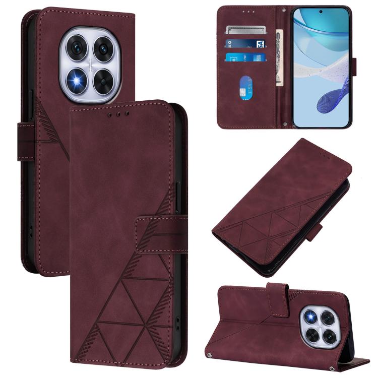 Crossbody 3D Embossed Flip Leather Phone Case, For Redmi 15 5G Global / 15 4G SEA 169.5mm, For Redmi 15 5G / 4G EU 171mm, For Redmi 13X 4G / 13 4G Global, For Redmi K80 5G / K80 Pro 5G, For Redmi Note 14 4G EU 164.84mm, For Redmi Note 14 Pro 5G Global ...