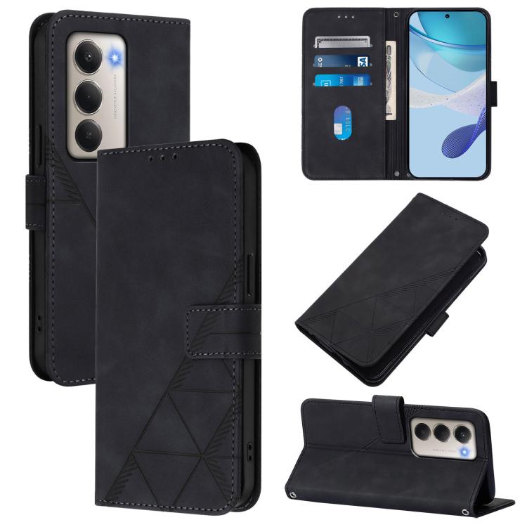 Crossbody 3D Embossed Flip Leather Phone Case, For Redmi 15 5G Global / 15 4G SEA 169.5mm, For Redmi 15 5G / 4G EU 171mm, For Redmi 13X 4G / 13 4G Global, For Redmi K80 5G / K80 Pro 5G, For Redmi Note 14 4G EU 164.84mm, For Redmi Note 14 Pro 5G Global ...
