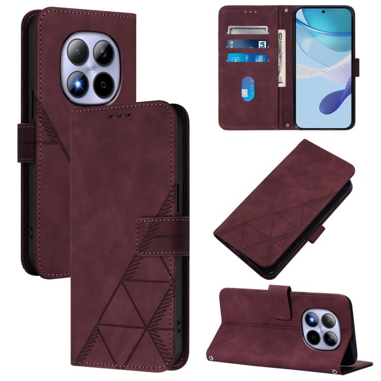 Crossbody 3D Embossed Flip Leather Phone Case, For Redmi A5 4G 171.7mm, For Redmi K90 Max 5G, For Redmi A7 Pro 4G/5G 171mm / Poco C85x 5G, For Redmi 15a 5G Global, For Redmi Turbo 5 5G Global/Poco X8 Pro 5G, For Redmi Note 15 Pro+ 5G Global 163.3mm    ...