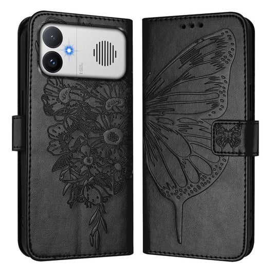 Embossed Butterfly Leather Phone Case, For Redmi K90 Max 5G, For Redmi A7 Pro 5G 171mm / Poco C81, For Redmi 15a 5G Global, For Redmi A5 4G 171.7mm / Poco C71 4G, For Redmi Turbo 5 5G Global / Poco X8 Pro, For Redmi Note 15 Pro+ 5G Global 163.3mm