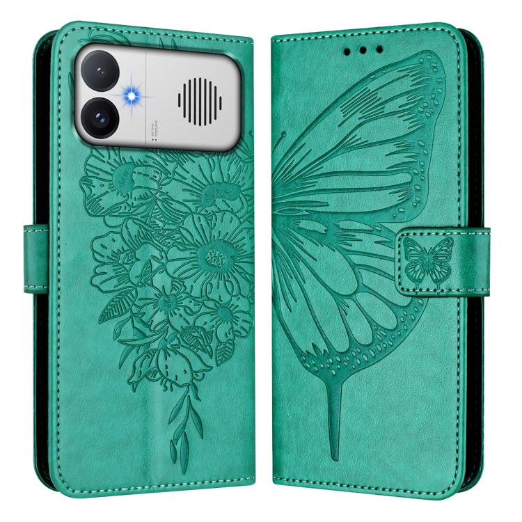 Embossed Butterfly Leather Phone Case, For Redmi K90 Max 5G, For Redmi A7 Pro 5G 171mm / Poco C81, For Redmi 15a 5G Global, For Redmi A5 4G 171.7mm / Poco C71 4G, For Redmi Turbo 5 5G Global / Poco X8 Pro, For Redmi Note 15 Pro+ 5G Global 163.3mm